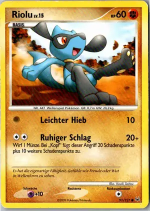 Riolu Exemplar 1,95 €