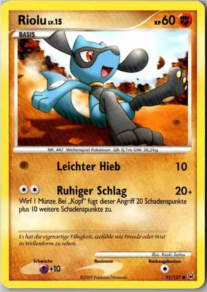 Riolu Exemplar 1,95 €