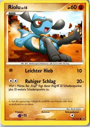 Riolu Exemplar 1,95 €