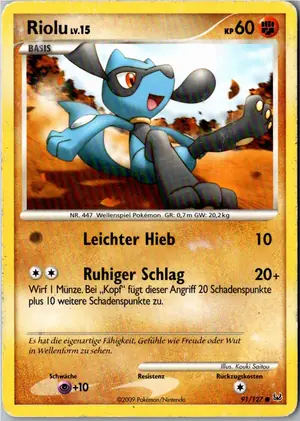 Riolu Exemplar 1,95 €