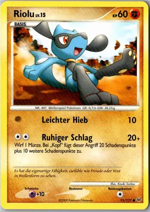 Riolu Exemplar 1,95 €