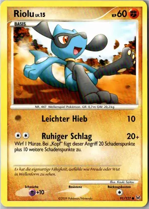 Riolu Exemplar 1,95 €