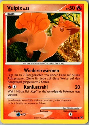 Vulpix Exemplar 3,95 €