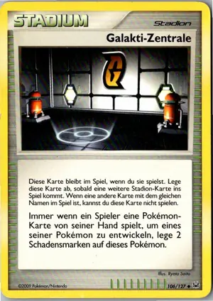 Pokémon-Karte Galactic HQ 106/127 Platin
