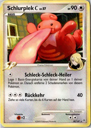 Pokémon-Karte Schlurplek C 30/147 Ultimative Sieger