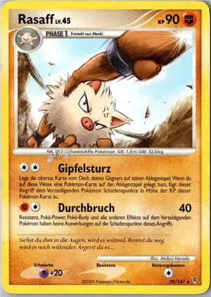 Pokémon-Karte Rasaff 39/147 Ultimative Sieger