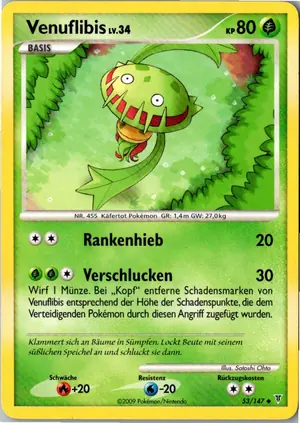Pokémon-Karte Venuflibis 53/147 Ultimative Sieger