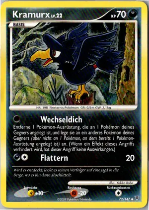 Pokémon-Karte Kramurx 72/147 Ultimative Sieger