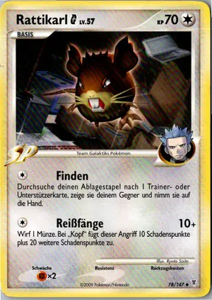 Rattikarl Exemplar 2,25 €