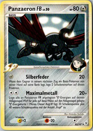 Pokémon-Karte Panzaeron FB 83/147 Ultimative Sieger