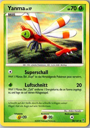 Pokémon-Karte Yanma 88/147 Ultimative Sieger