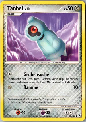 Pokémon-Karte Tanhel 90/147 Ultimative Sieger