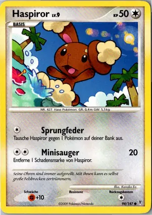 Pokémon-Karte Haspiror 94/147 Ultimative Sieger