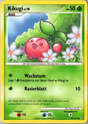 Pokémon-Karte Kikugi 96/147 Ultimative Sieger