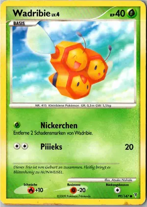Pokémon-Karte Wadribie 99/147 Ultimative Sieger