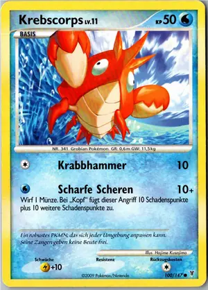 Krebscorps Exemplar 1,45 €