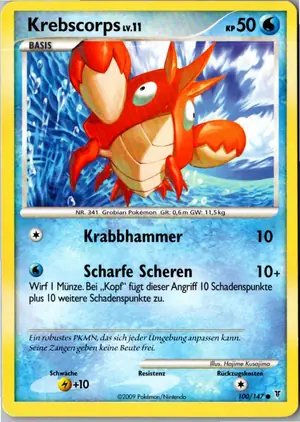 Krebscorps Exemplar 1,45 €