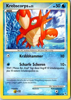 Krebscorps Exemplar 1,45 €