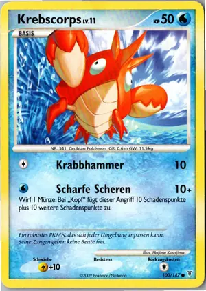 Krebscorps Exemplar 1,45 €