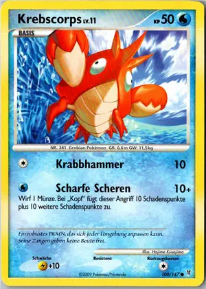 Krebscorps Exemplar 1,45 €