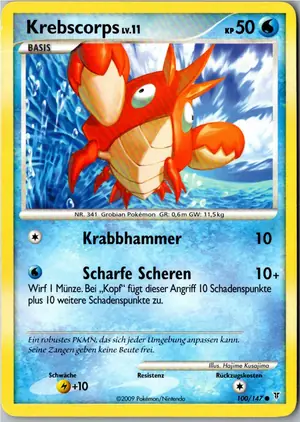 Krebscorps Exemplar 1,45 €
