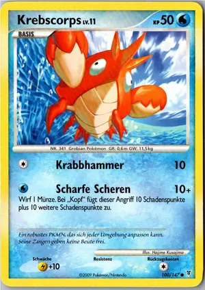 Krebscorps Exemplar 1,45 €