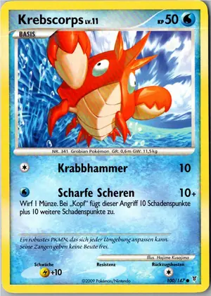 Krebscorps Exemplar 1,45 €