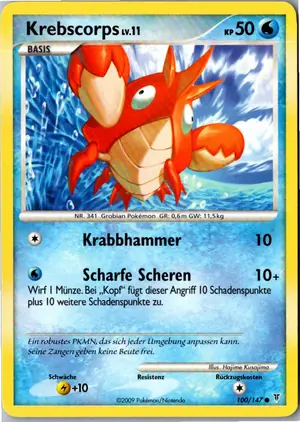 Krebscorps Exemplar 1,45 €