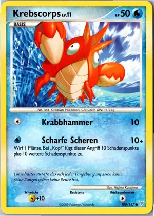 Krebscorps Exemplar 1,45 €