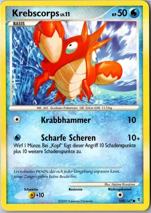 Krebscorps Exemplar 1,45 €
