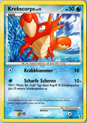 Krebscorps Exemplar 1,45 €