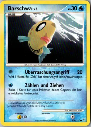 Barschwa Exemplar 1,95 €
