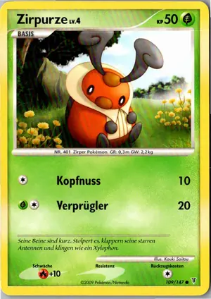 Zirpurze Exemplar 1,95 €