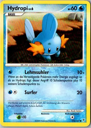 Pokémon-Karte Hydropi 116/147 Ultimative Sieger