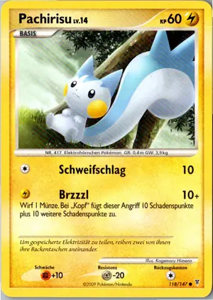 Pachirisu Exemplar 1,95 €
