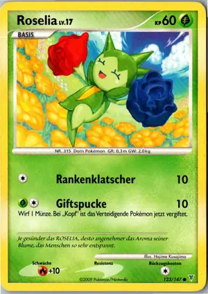 Roselia Exemplar 1,95 €