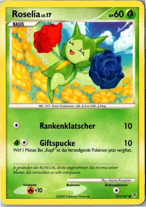 Roselia Exemplar 1,95 €