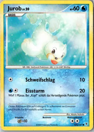 Pokémon-Karte Jurob 125/147 Ultimative Sieger