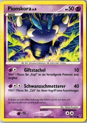 Pionskora Exemplar 2,25 €