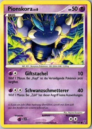 Pionskora Exemplar 2,25 €