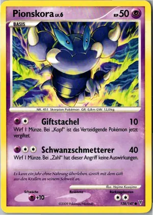 Pionskora Exemplar 2,25 €