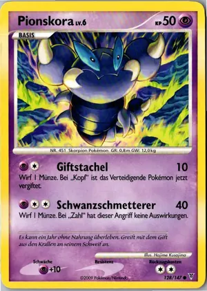 Pionskora Exemplar 2,25 €