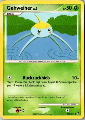 Pokémon-Karte Gehweiher 130/147 Ultimative Sieger