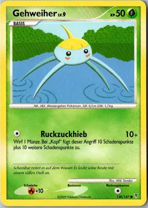 Gehweiher Exemplar 1,95 €