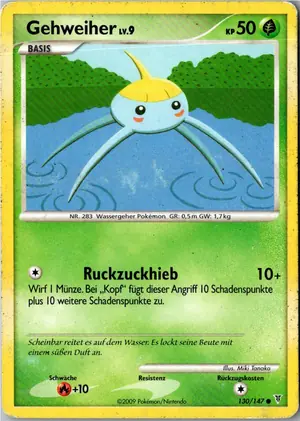 Gehweiher Exemplar 1,95 €