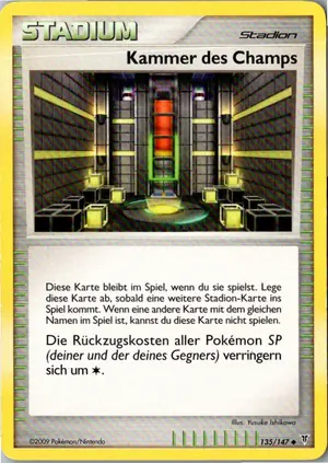Pokémon-Karte Kammer des Champs 135/147 Ultimative Sieger