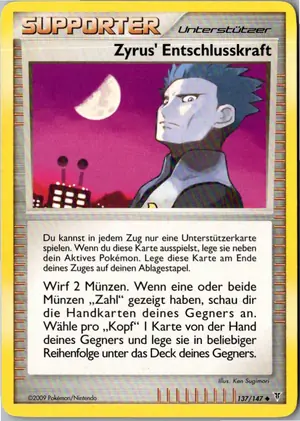 Zyrus' Entschlusskraft Exemplar 1,95 €
