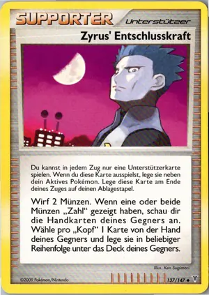 Zyrus' Entschlusskraft Exemplar 1,95 €