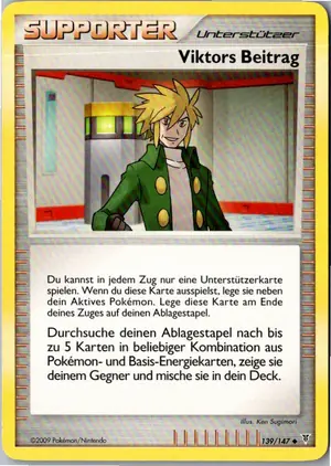 Pokémon-Karte Viktors Beitrag 139/147 Ultimative Sieger