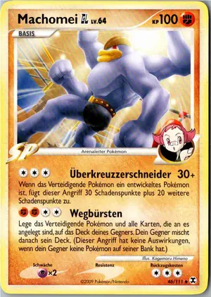 Pokémon-Karte Machomei 46/111 Aufstieg der Rivalen